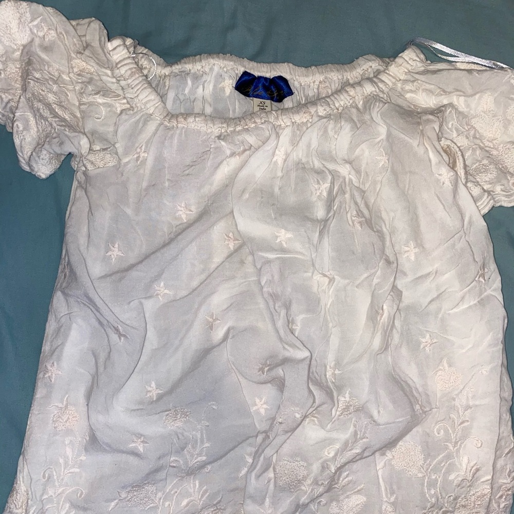 francesca’s off the shoulder blouse